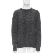 Pre-owned Wool tops Saint Laurent Vintage , Gray , Dames