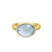 Blauwe Spinel Bamboo Wisdom Ring Julie Sandlau , Blue , Dames