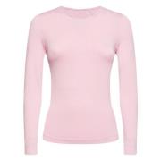 Metallic Top Lange Mouwen MVP wardrobe , Pink , Dames