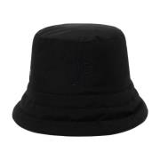 Zwarte Gore Tex Bucket Hat Moncler , Black , Dames