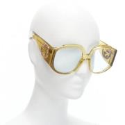 Pre-owned Acetate sunglasses Gucci Vintage , Green , Dames