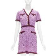 Pre-owned Fabric dresses Gucci Vintage , Purple , Dames