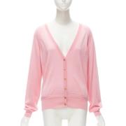 Pre-owned Wool tops Versace Pre-owned , Pink , Dames