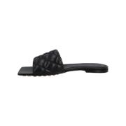 Pre-owned Canvas sandals Bottega Veneta Vintage , Black , Dames