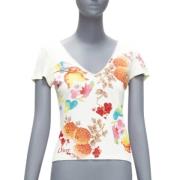 Pre-owned Cotton tops Dior Vintage , Multicolor , Dames