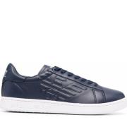 Dynamische Blauwe Tennisschoenen Emporio Armani EA7 , Blue , Heren