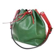 Pre-owned Canvas louis-vuitton-bags Louis Vuitton Vintage , Green , Da...