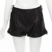 Pre-owned Fabric bottoms Saint Laurent Vintage , Black , Dames