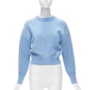 Pre-owned Wool tops Alexander McQueen Pre-owned , Blue , Dames