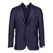 Blauwe Colberts Corneliani , Blue , Heren