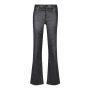 Zwarte Jeans voor Dames Aw23 7 For All Mankind , Black , Dames