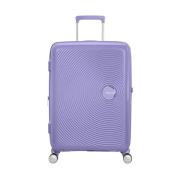 Trolley Medio 67/24 Exp soundbox spinner American Tourister , Purple ,...