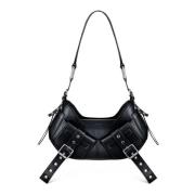 Shoulder Bags Biasia , Black , Dames