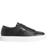 Zwarte Veterschoenen Calvin Klein , Black , Heren