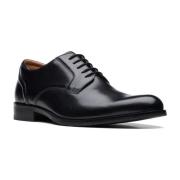 Zwarte Kant Formele Zakelijke Schoenen Clarks , Black , Heren