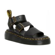 Flat Sandals Dr. Martens , Black , Dames