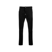 Zwarte Skater Jeans Dsquared2 , Black , Heren