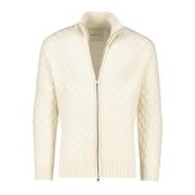 Witte Vest met Opstaande Kraag Gant , White , Heren