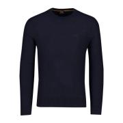 Donkerblauwe Avac Shirt Hugo Boss , Blue , Heren