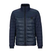 Donkerblauwe Oden Jas Hugo Boss , Blue , Heren