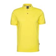 Katoenen Polo Shirt Hugo Boss , Yellow , Heren