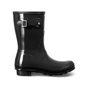 Regenlaarzen voor dames - Herfst/Winter collectie Hunter , Black , Dam...