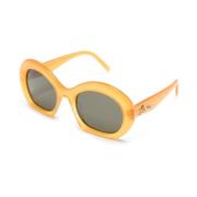 Lw40077I 39N Sunglasses Loewe , Orange , Dames