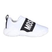 Teddy Sole Sneakers Moschino , White , Dames