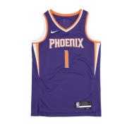 Devin Booker NBA Icon Edition Jersey Nike , Purple , Heren