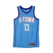 NBA Swingman Jersey City Edition Harden Nike , Blue , Heren