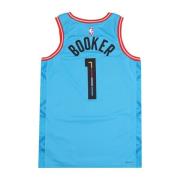 NBA City Edition Devin Booker Jersey Nike , Blue , Heren