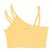 Moderne Crop Top voor Sportkleding Nike , Yellow , Dames