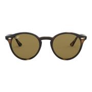 Rb2180 Donkerbruin Propionaat Zonnebril Ray-Ban , Brown , Dames