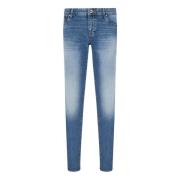 Slim Fit Denim Jeans Armani Exchange , Blue , Heren