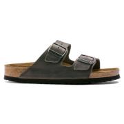 Klassieke tweestrooksandaal Birkenstock , Gray , Dames