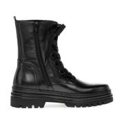 Zwarte Gesloten Booties Gabor , Black , Dames