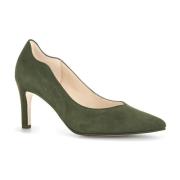 Elegante Groene Gesloten Pumps Gabor , Green , Dames