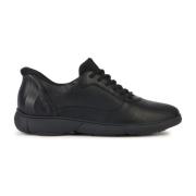 Nebula 2.0 Zwarte Sneakers Geox , Black , Heren