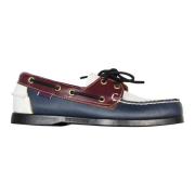 Docksides Portland Soft MOC -schoenen Sebago , Blue , Heren