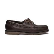 Heren Leren Foresider Bootschoenen Sebago , Brown , Heren