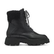 Zwarte Gesloten Booties Tamaris , Black , Dames