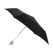 Stijlvolle Zwarte Nylon Paraplu Alexander McQueen , Black , Dames