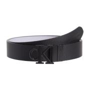 Zwarte Ronde Mono Riem Calvin Klein Jeans , Black , Dames