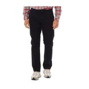 Marine Slim-Fit Broek Napapijri , Blue , Heren