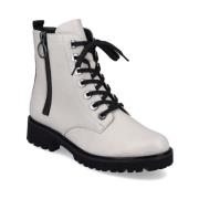 Witte Gesloten Booties Remonte , White , Dames