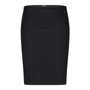 Aansluitende Rok Marc Cain , Black , Dames