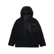 Waterdichte fleece hoodie Maharishi , Black , Heren