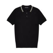 Polo Shirt Brooks Brothers , Black , Heren