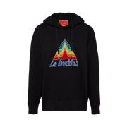 Regenboog Slang Hoodie La DoubleJ , Black , Dames