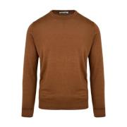 Y26102 040 Rame Sweaters Filippo De Laurentiis , Brown , Heren